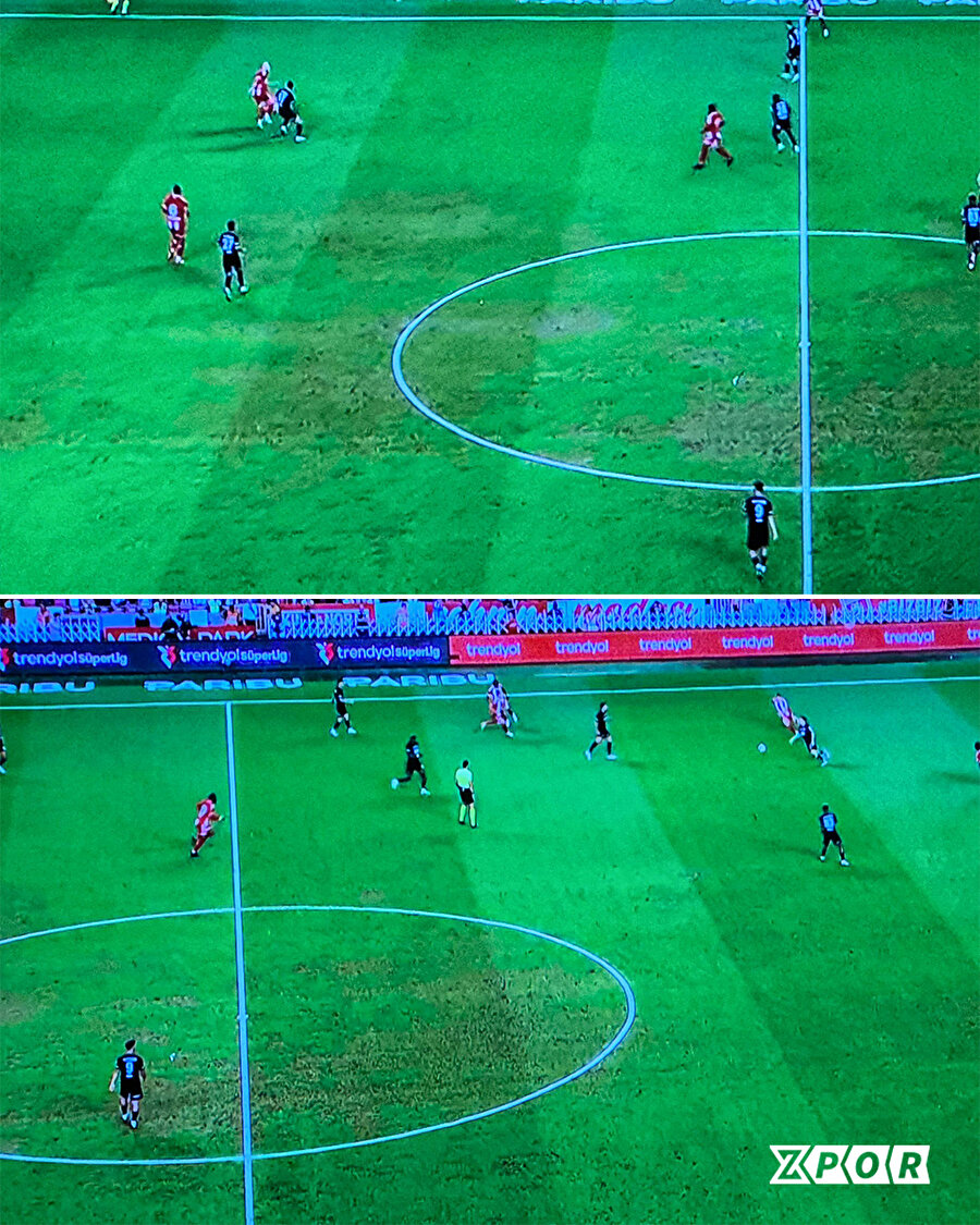 Samsunspor - Beşiktaş maçının zemini 👀