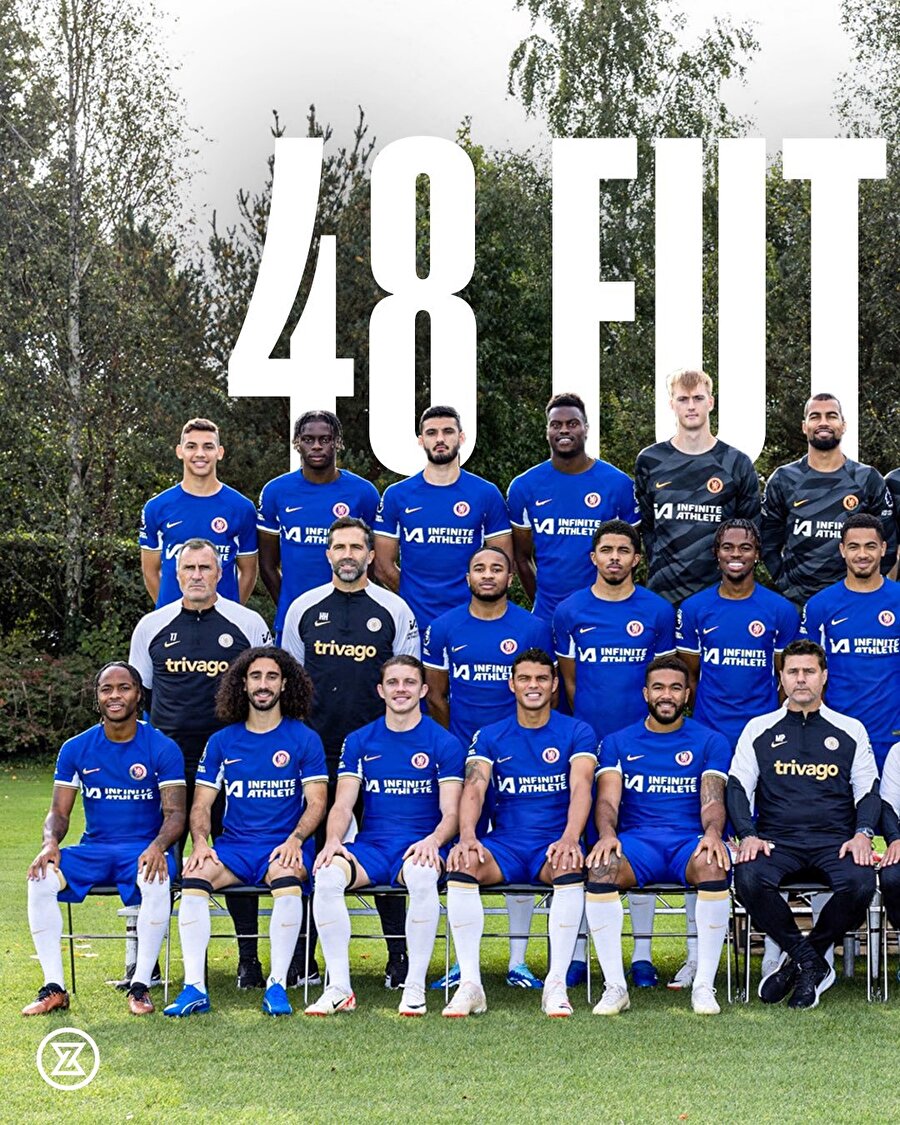 48 futbolculu Chelsea