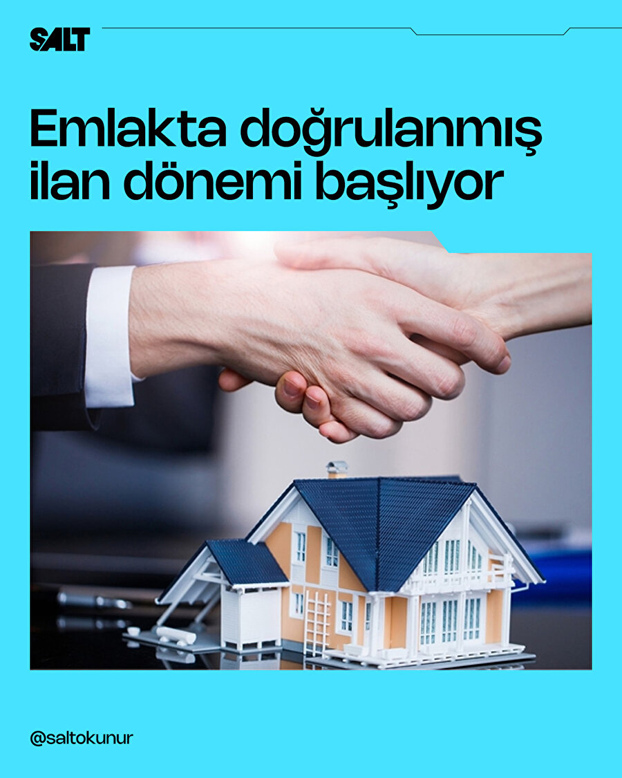 Emlakta 'doğrulanmış ilan' dönemi