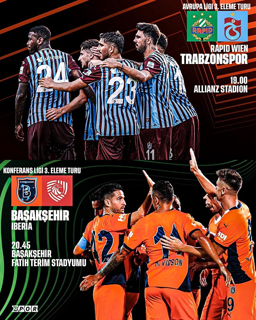 Başarılar Trabzonspor! Başarılar Başakşehir!