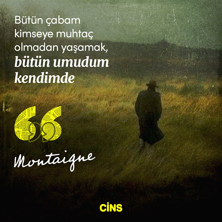 Umudunu ve güveni kendinde bulmaya dair