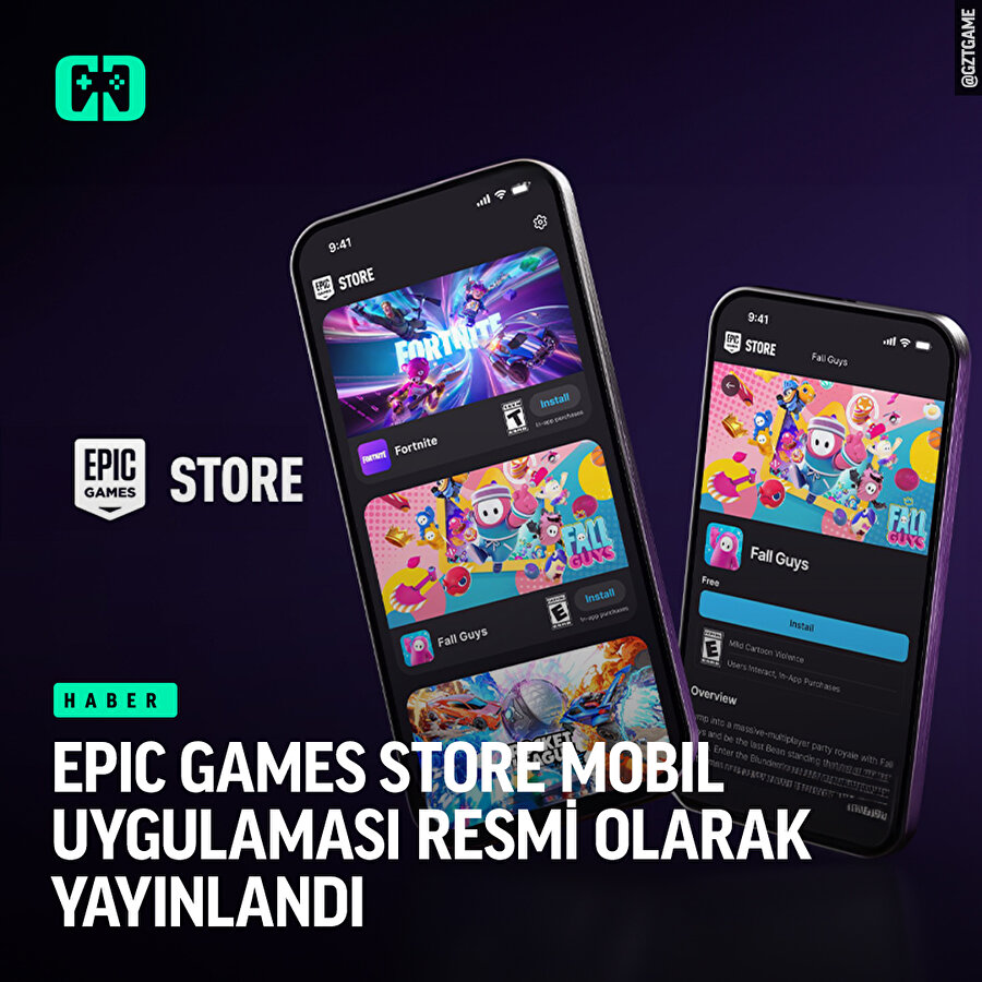 Epıc Games Mobıl çıktı