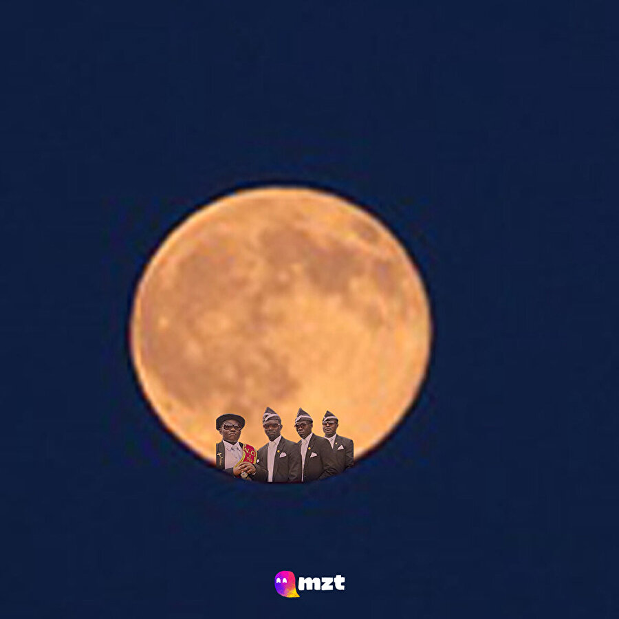 Ay görüntüsüne yaklaştıkça bir şeyler değişiyor