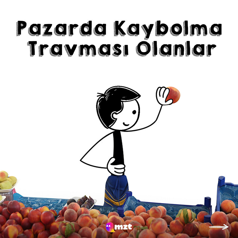 Pazarda kaybolma travması olanlar
