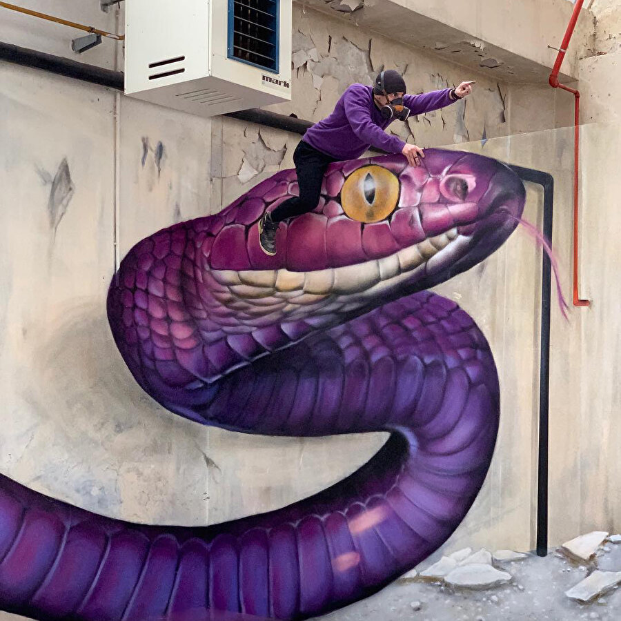 Pierre Bertolotti (Scaf): Sokak sanatının üç boyutlu ustası 😍