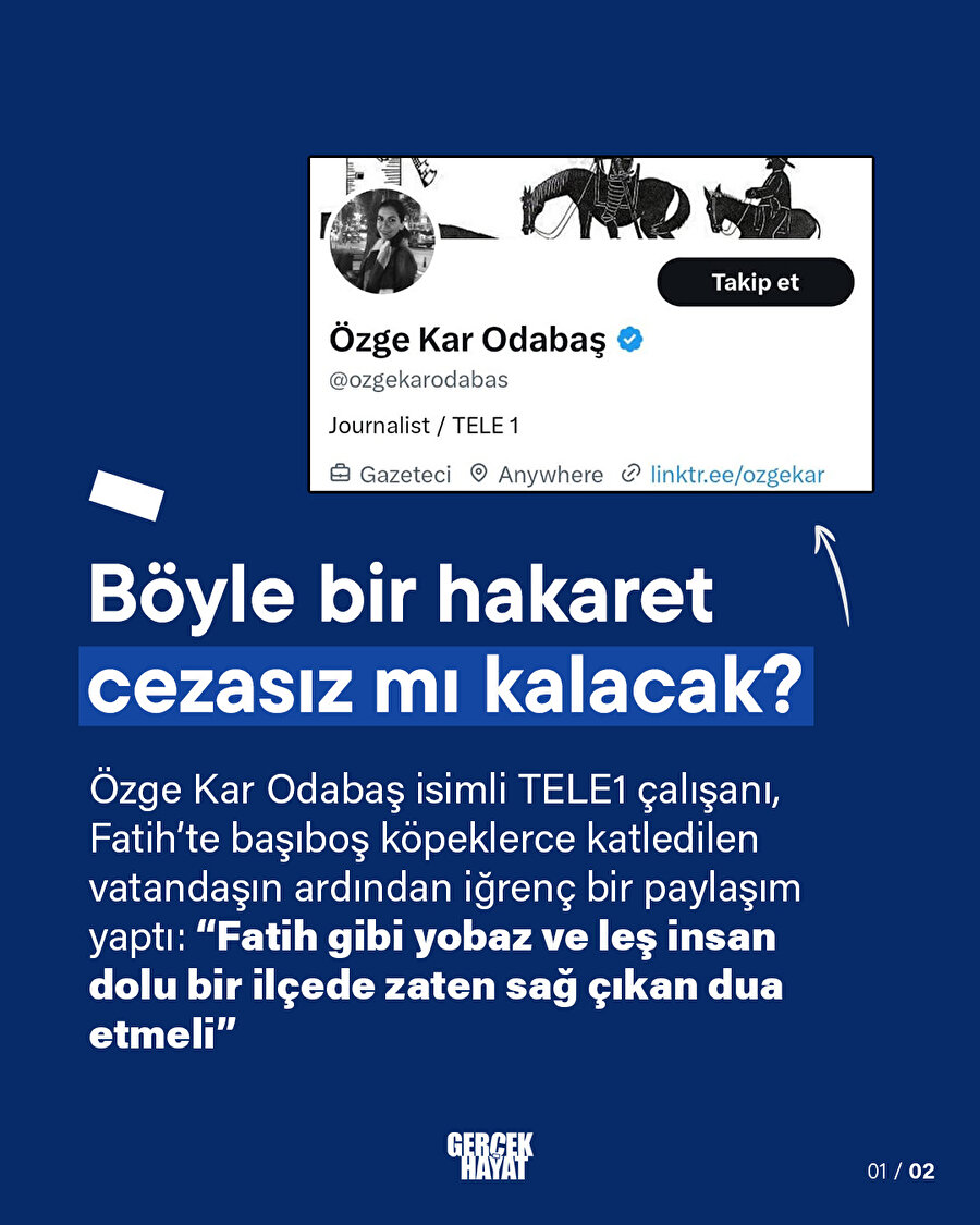 TELE1 çalışanı haddini aştı