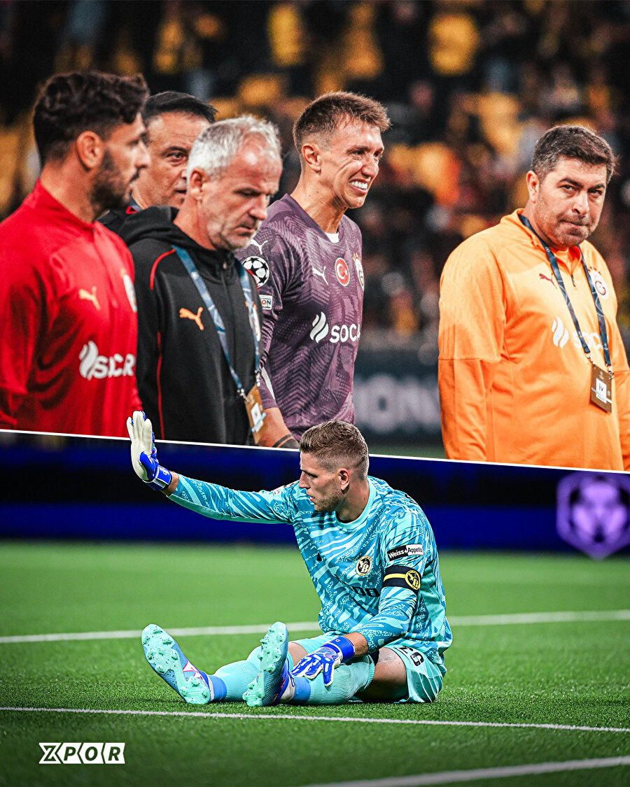 İki kaleci de oyuna devam edemedi