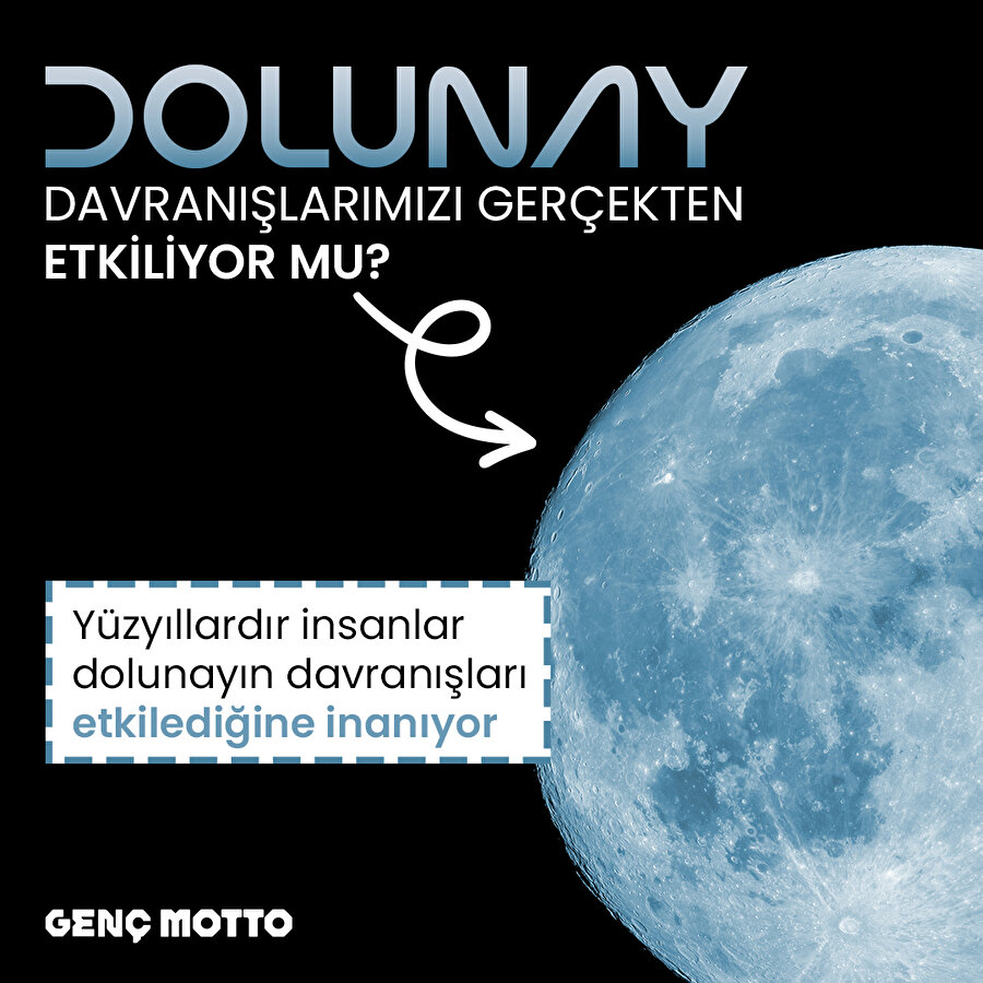 Dolunay davranışlarımızı gerçekten etkiliyor mu?