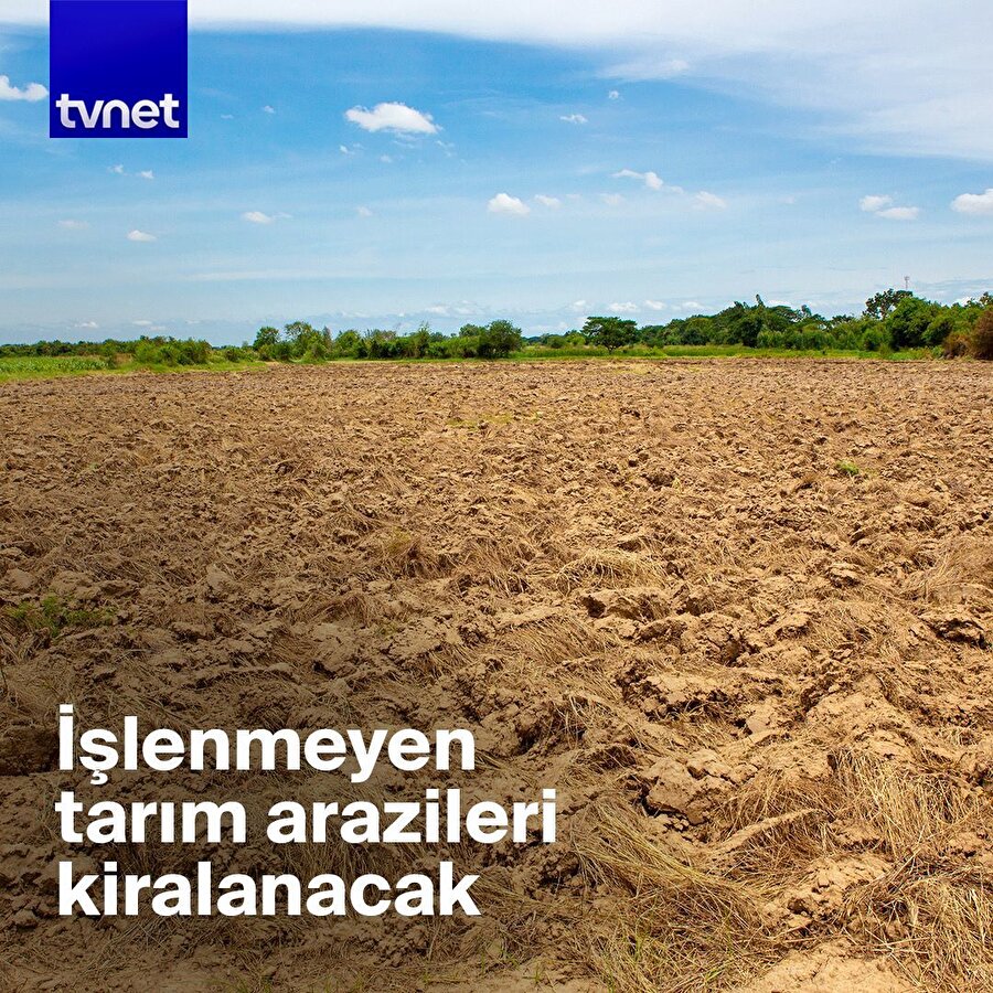 Devlet ekilmeyen araziyi kiralayacak