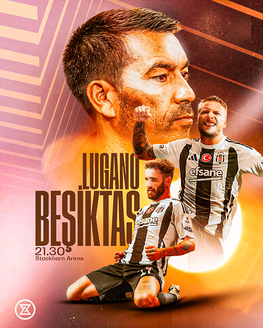 Beşiktaş tur için sahada