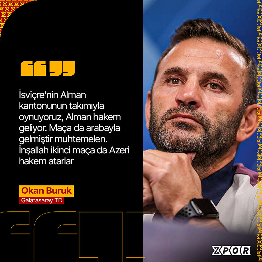 Okan Buruk'tan hakem isyanı