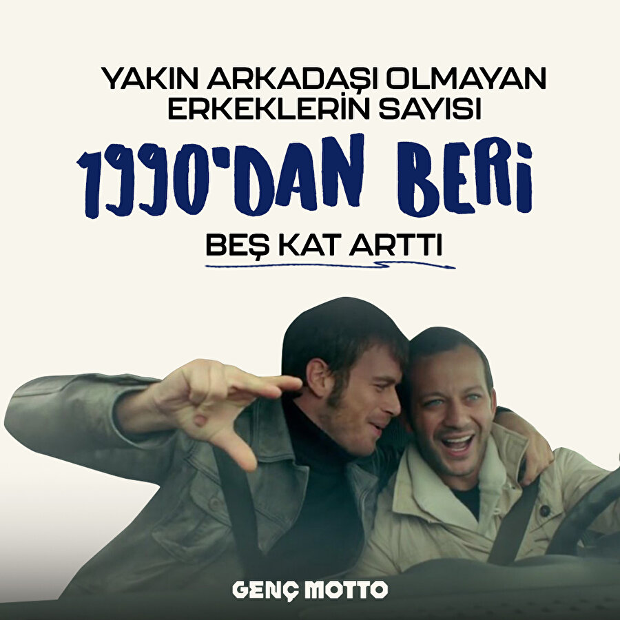 Erkeklerin yakın arkadaş sayısı azalıyor