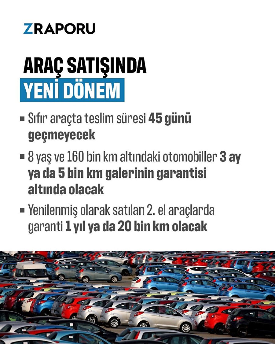 Araç satışında yeni dönem