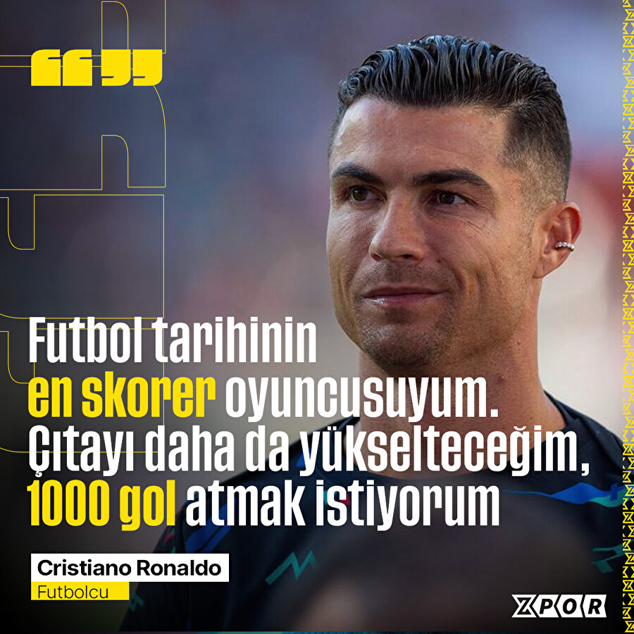 Ronaldo, gol sayısını 1000 yapmak istiyor 🤩