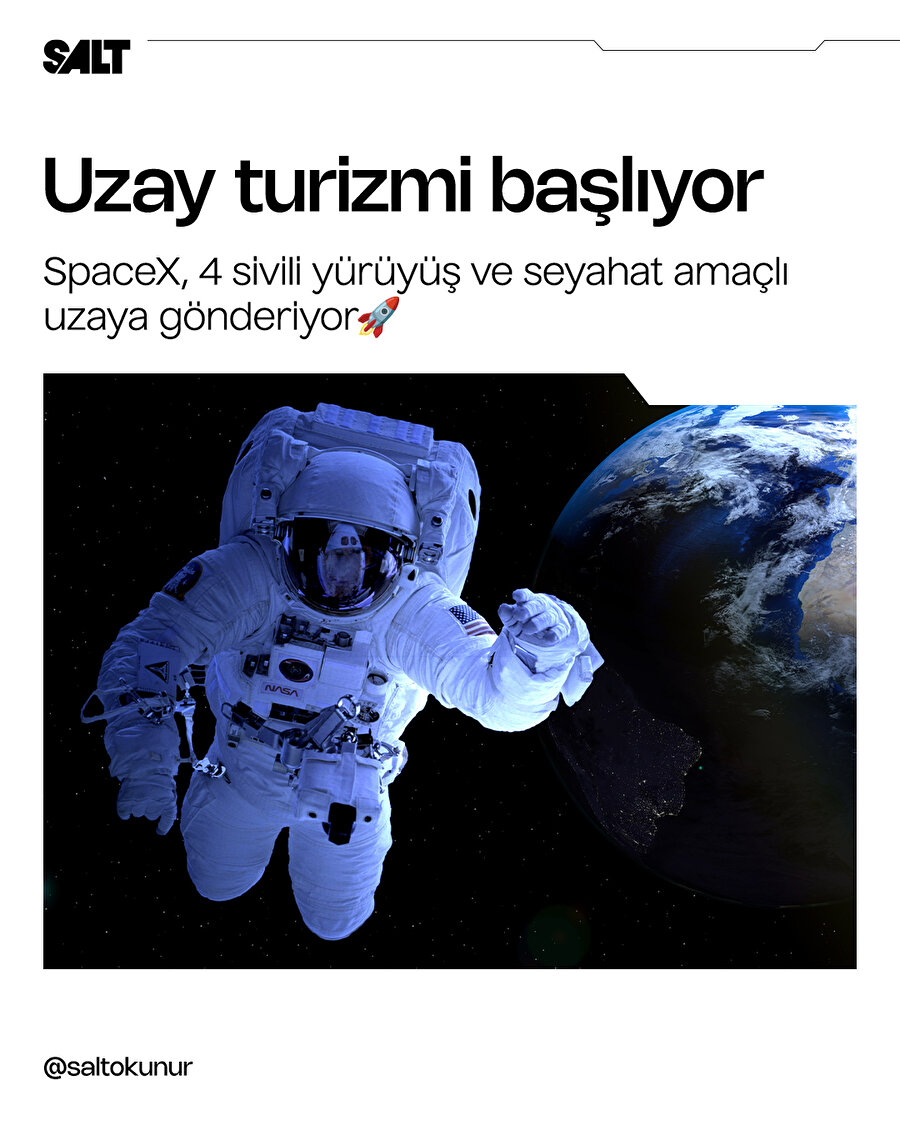 Uzay turizmi başlıyor: 'Mars yolcusu kalmasın'