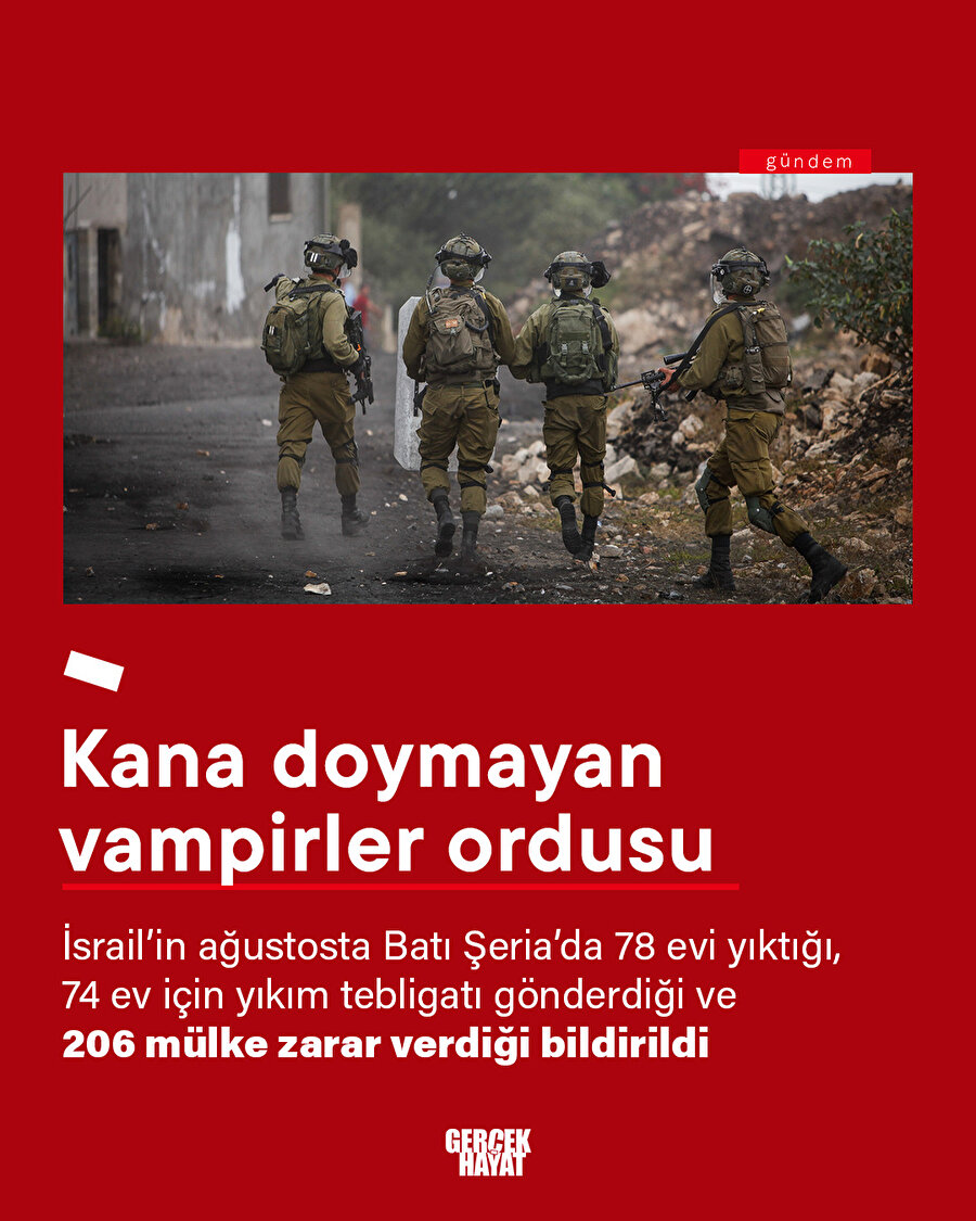 Teröristler Gazze'den sonra Batı Şeria'yı yıkıyor