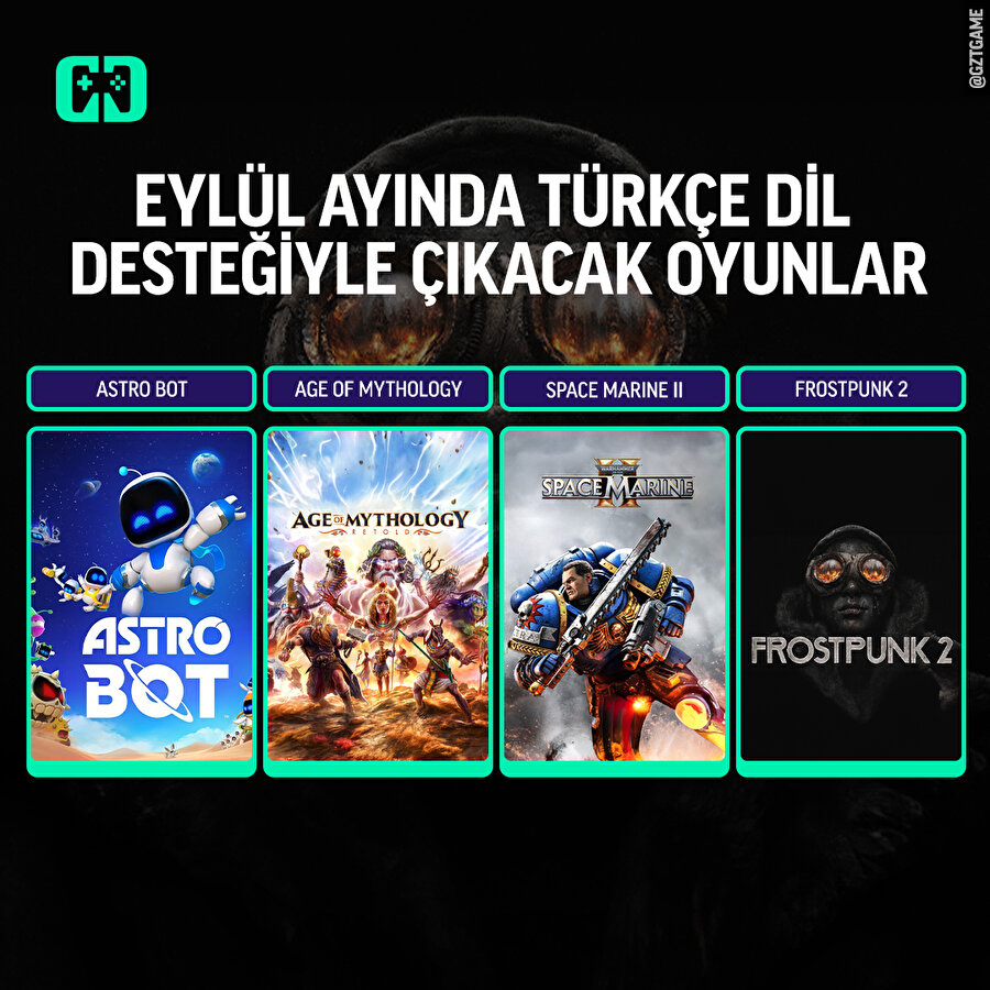 Eylül'de beklenen oyunlar