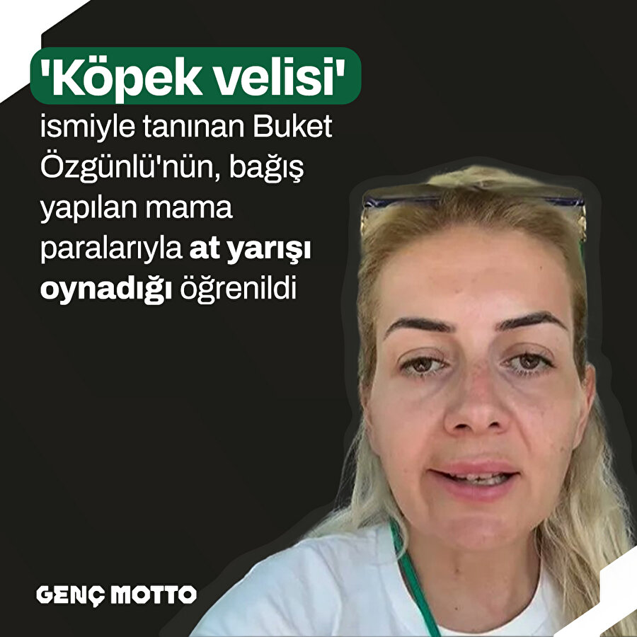 Topladığı bağışlarla at yarışı oynadı?