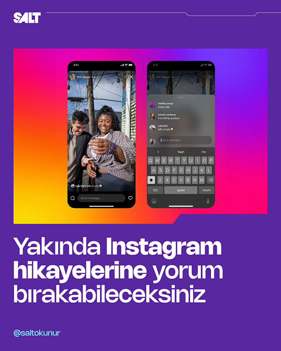 Yakında Instagram hikayelerine yorum bırakabileceksiniz