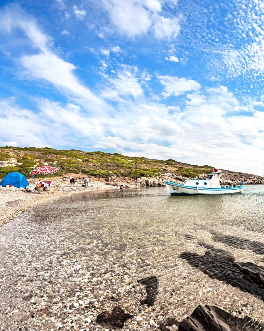 Rengarenk sokaklarıyla ünlü Bozcaada 📍