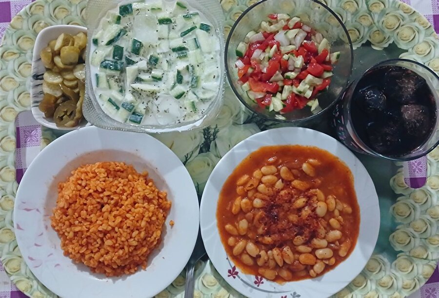 Bizim için dünyanın en güzel menüsü budur