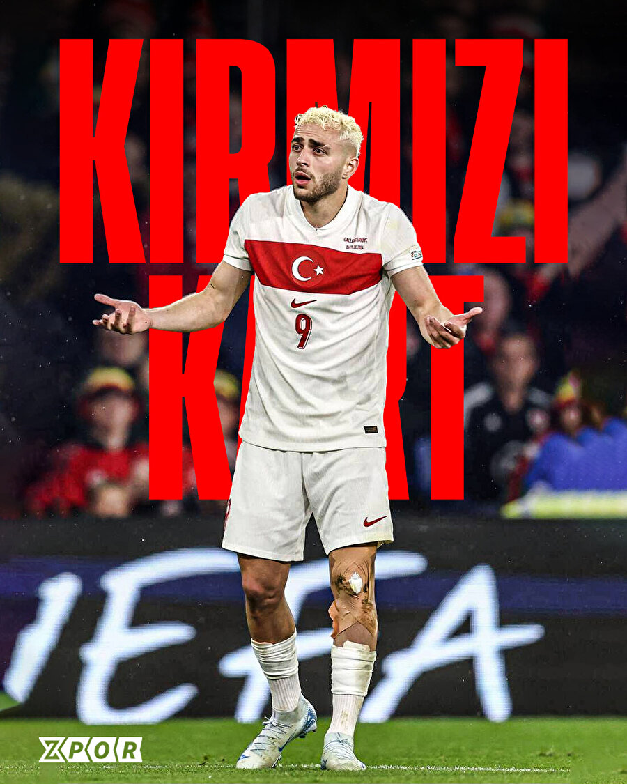 Barış Alper Yılmaz, kırmızı kart gördü