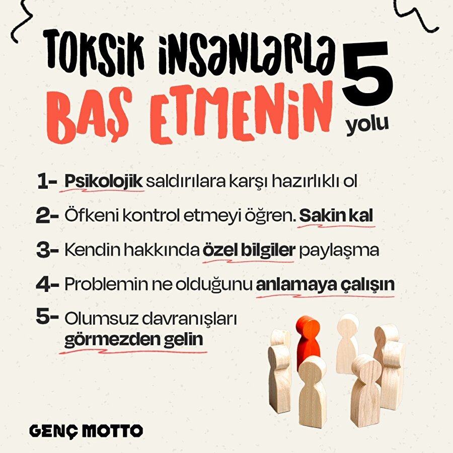 Toksik insanlarla baş etmenin yolları 