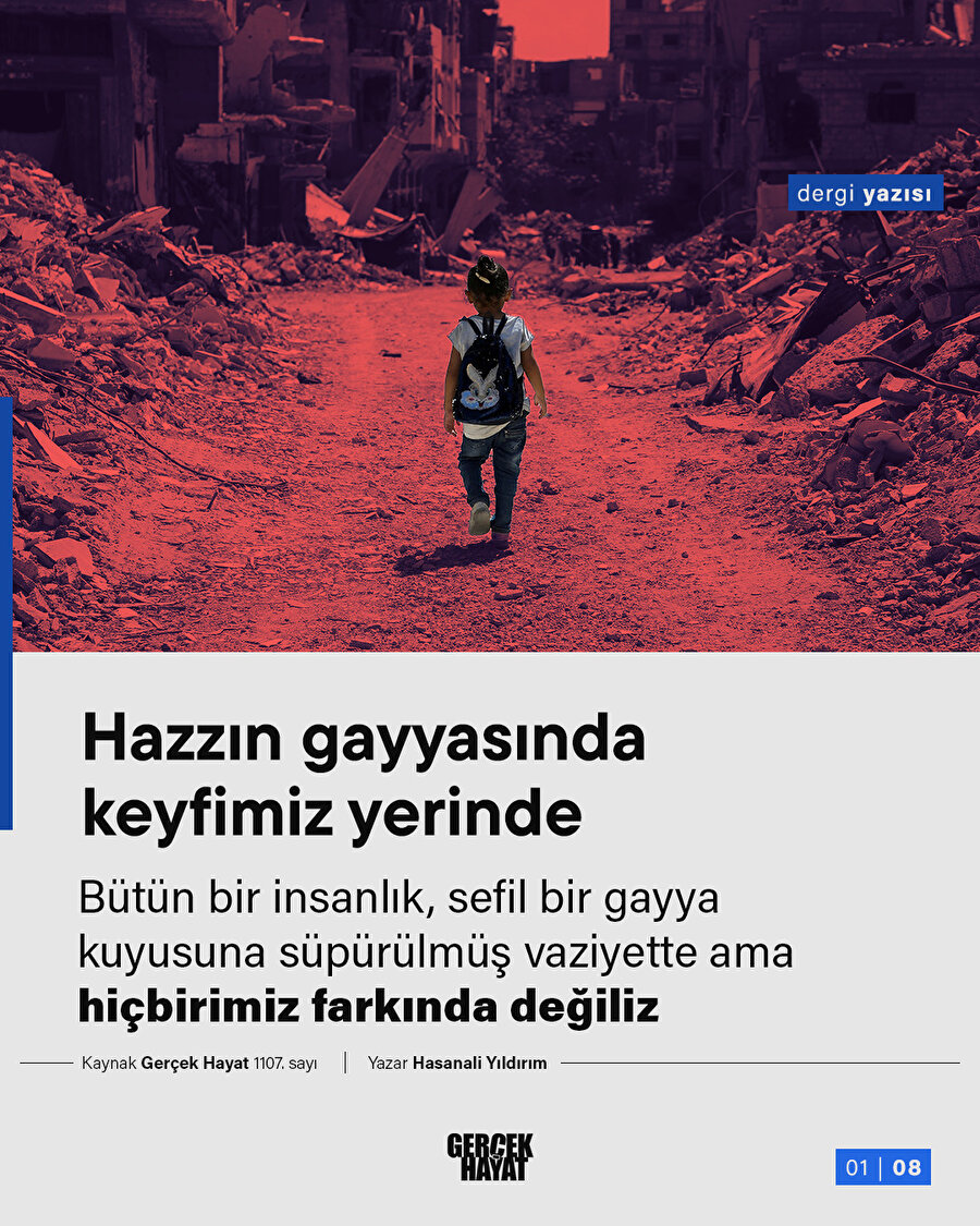 Acı hakikat: Haztaparlık