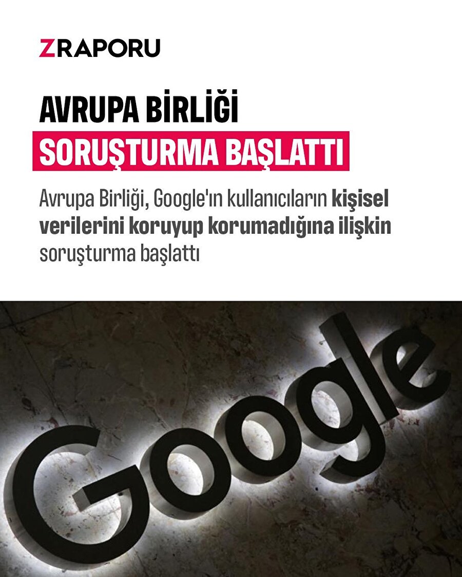 Avrupa Birliği, Google'a soruşturma açtı