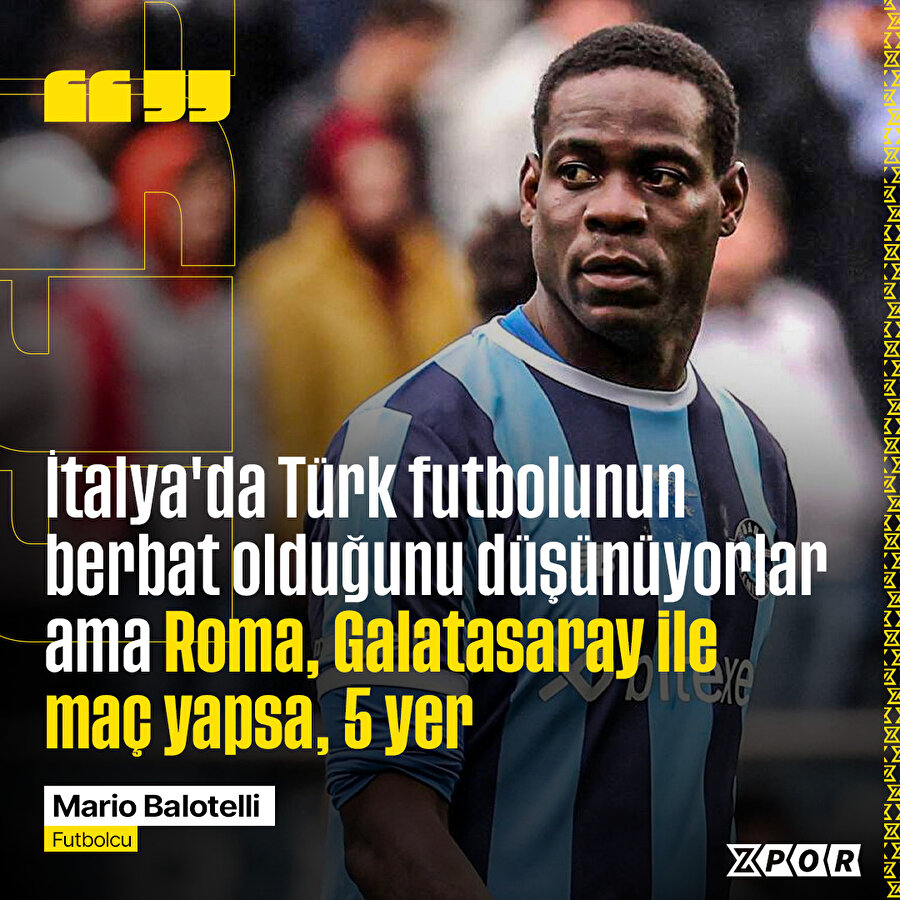 Balotelli'den Galatasaray açıklaması