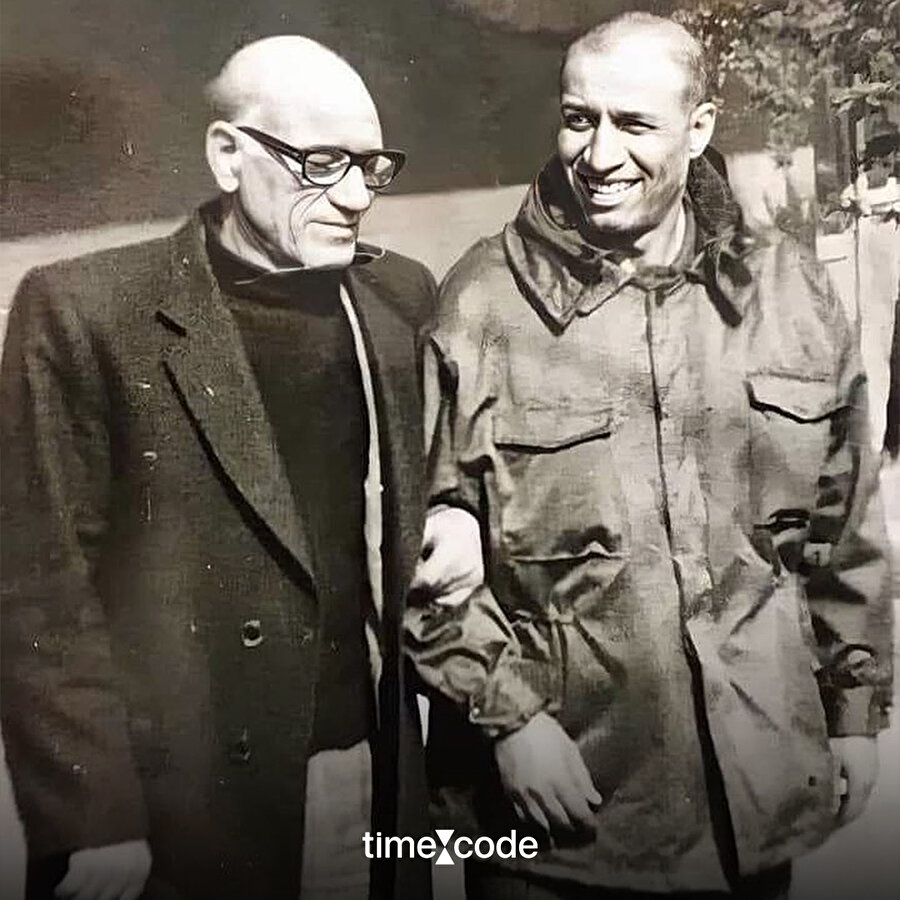 Kemal Sunal ve babası Mustafa Sunal