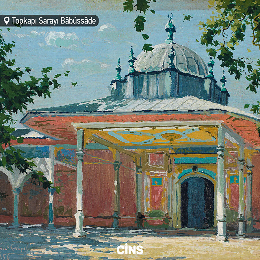 Ressam Ahmet Yakupoğlu'ndan Topkapı