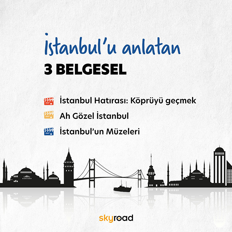 İstanbul’u anlatan 3 belgesel 🎦
