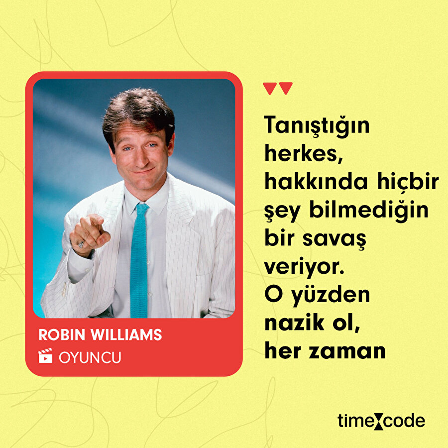 Robin Williams'tan ilişkiler üzerine