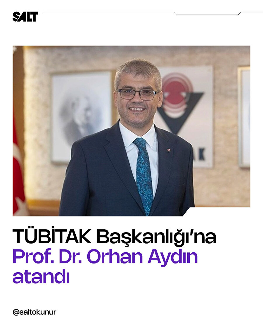Yeni TÜBİTAK başkanı görevine başladı