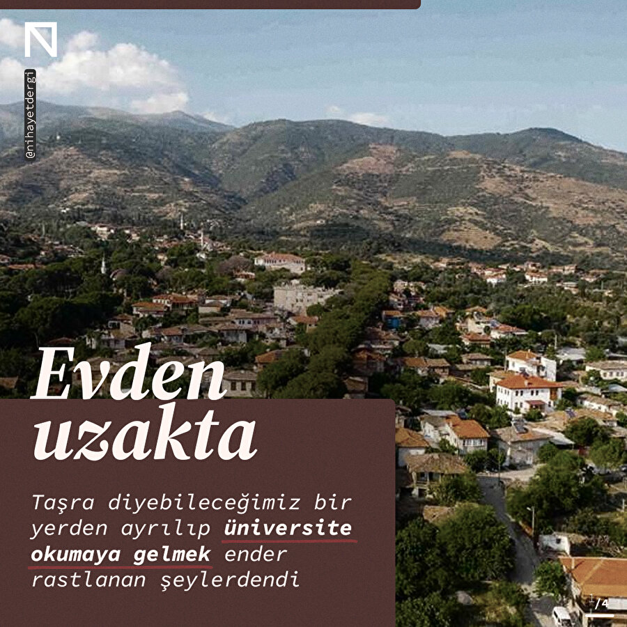 Evden uzakta