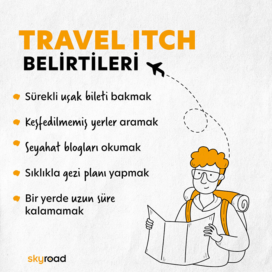 Travel Itch belirtileri ✈️