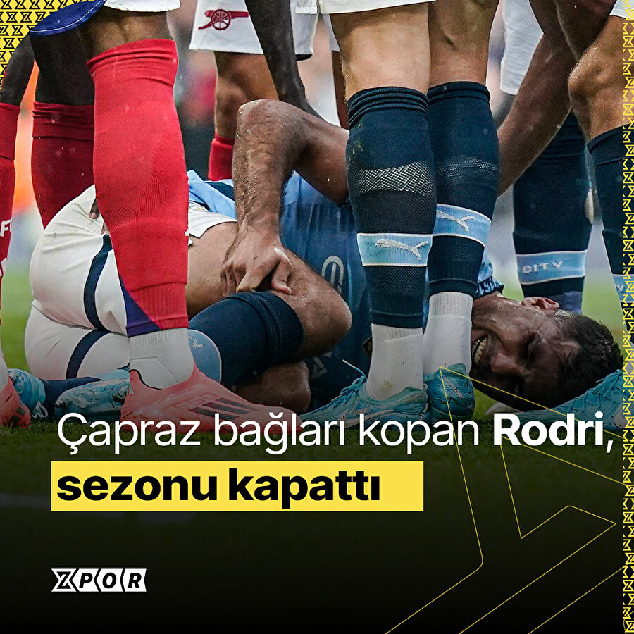 Rodri, sezonu kapattı