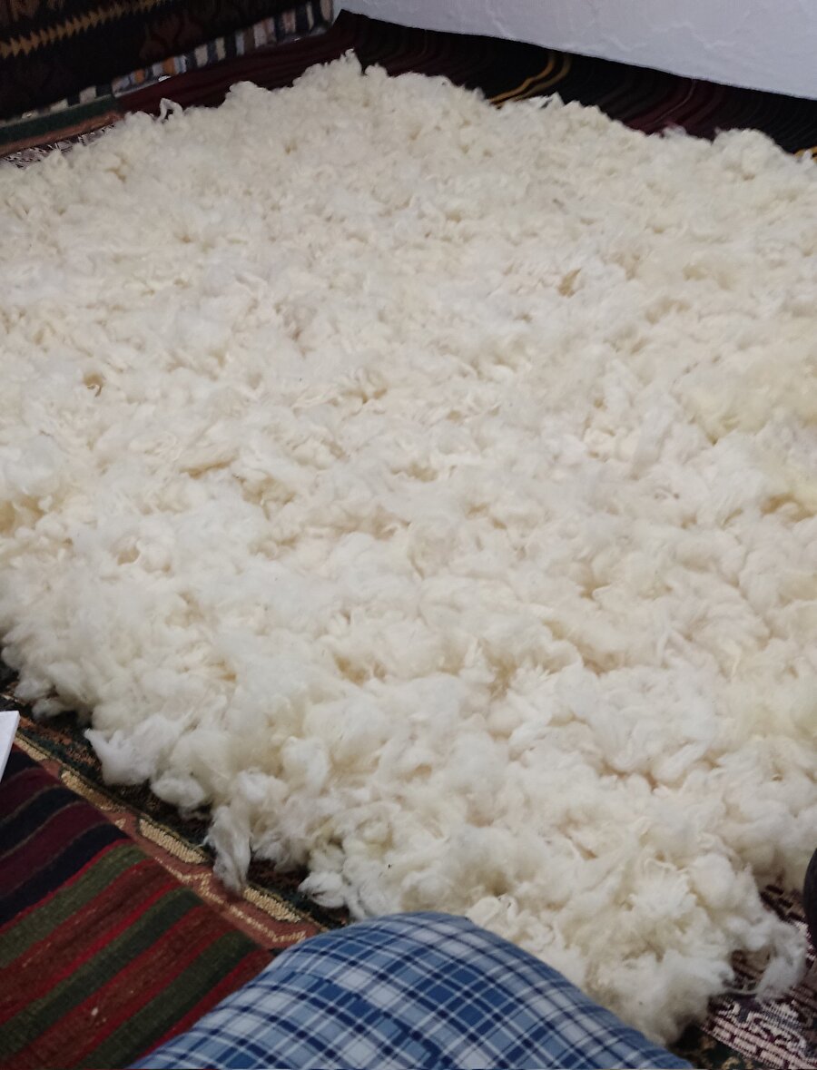 Sadece lapa pilav görüyoruz