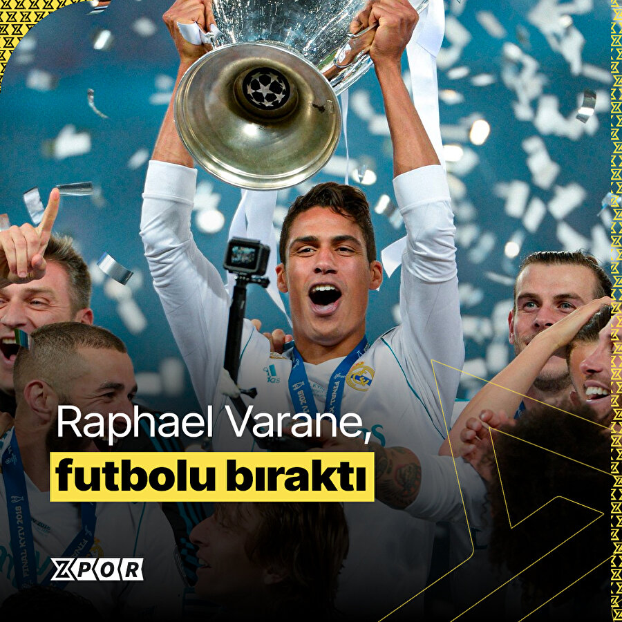 Raphael Varane, futbolu bıraktı