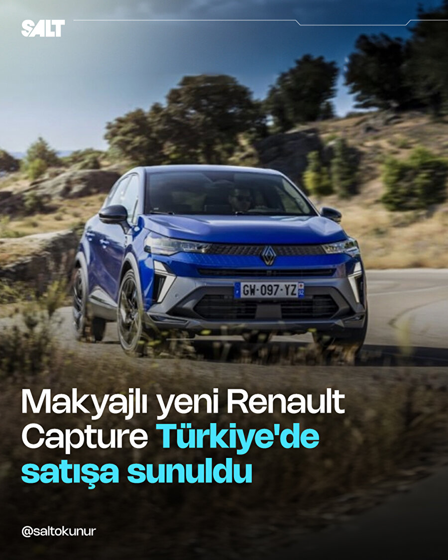 Makyajlı Renault Capture tanıtıldı