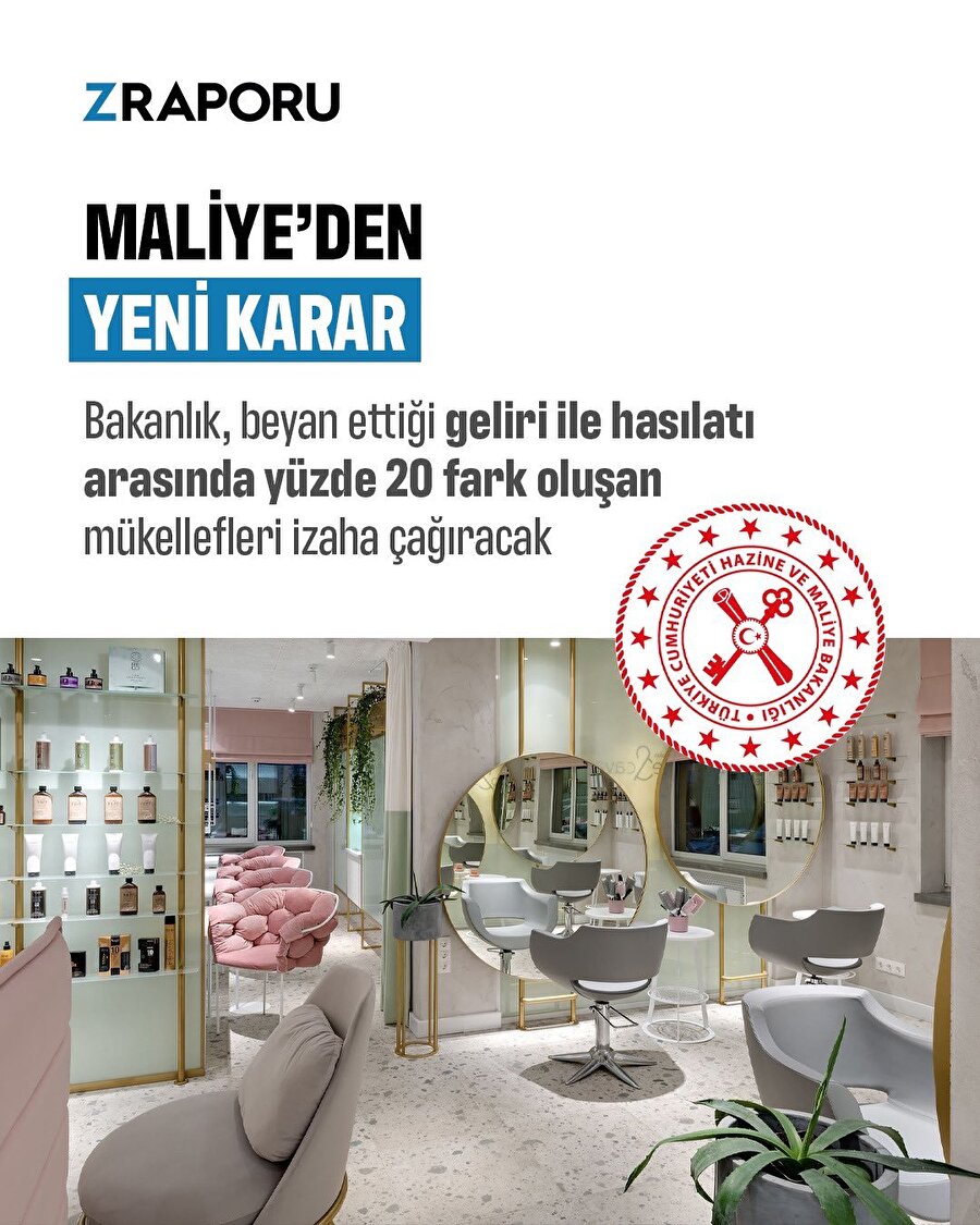 Beyanı ile hasılatı arasında yüzde 20 fark çıkan izaha davet edilecek