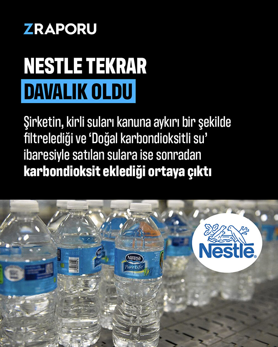 Nestle tekrar davalık oldu