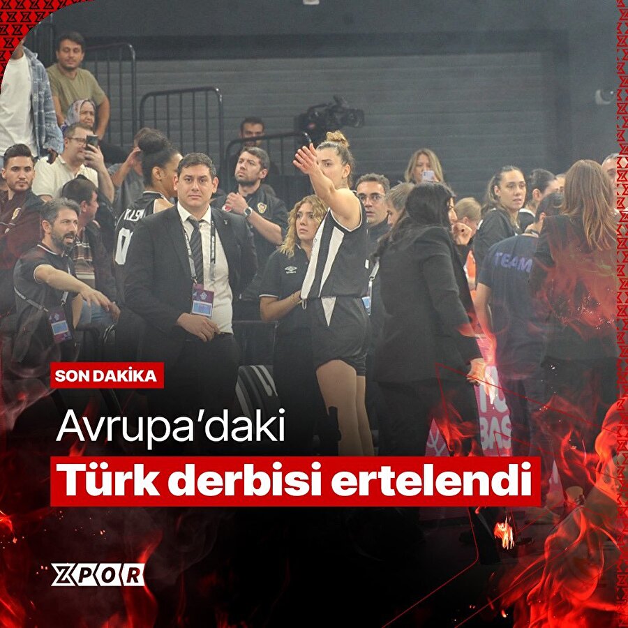 Avrupa'daki Türk derbisi ertelendi