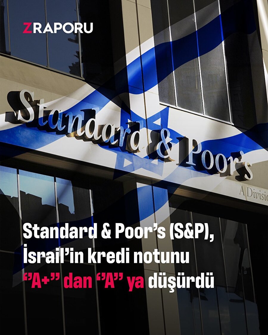 İsrail'in kredi notu bir kez daha düşürüldü