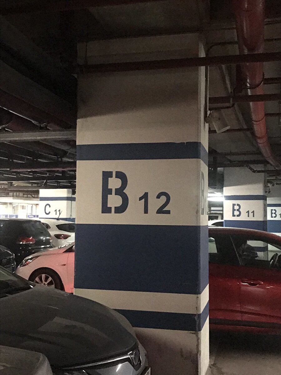 Kapalı otoparkta kaybolma sorununun çözümü