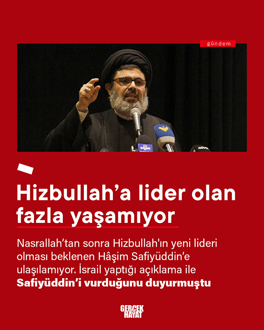 Hizbullah'ın yeni lideri de öldürüldü