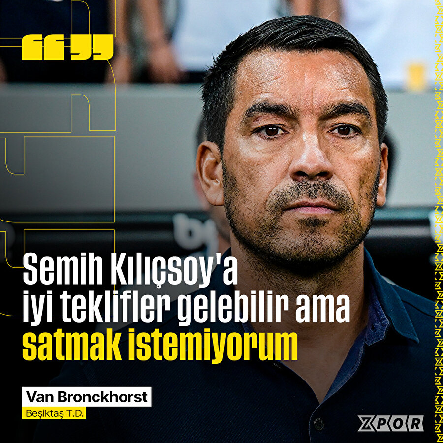  Bronckhorst, Semih Kılıçsoy'u satmak istemiyor