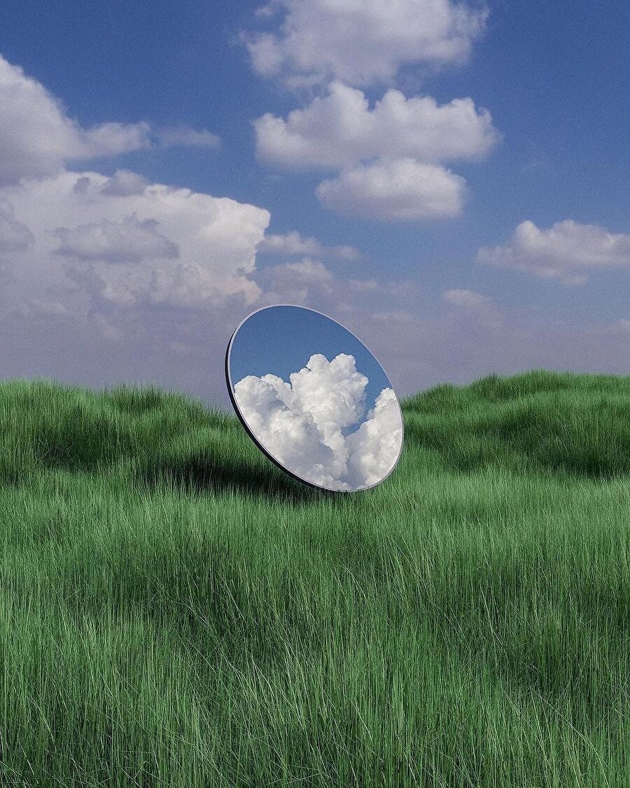 İzleyiciyi gizemli bir yolculuğa çeken dijital imgeler: Andro Pang 🫠