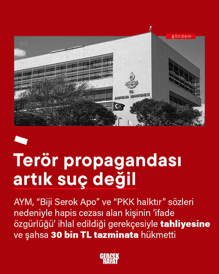 AYM yine şaşırtmadı